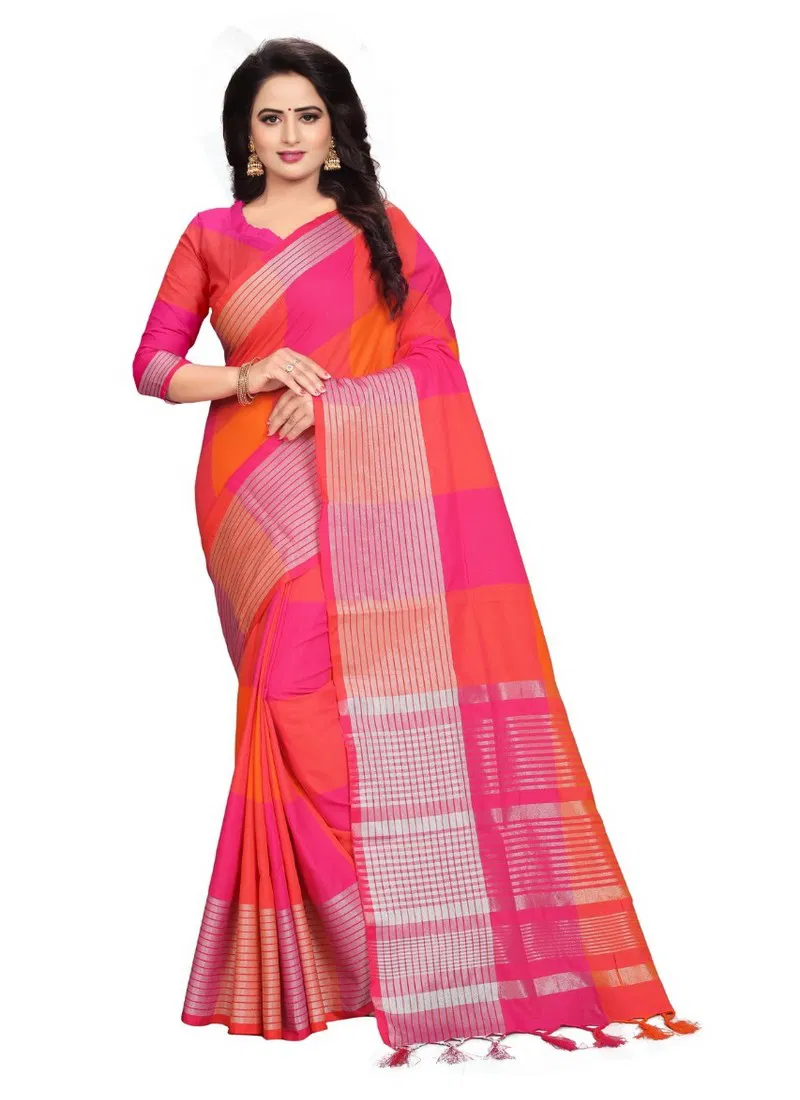 Daily Wear Latest Cotton Saree Collection 